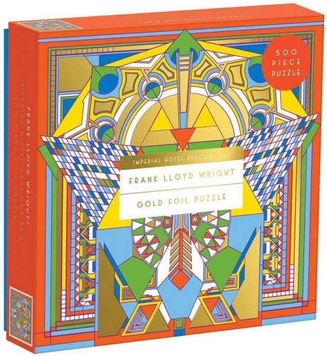Kovinski puzzle Frank Lloyd Wright – Hotel Imperial, 500 kosov