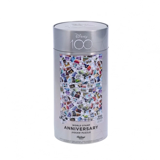 Ridley's Games Puzzle 100 let Disney poštnih znamk 500 kosov