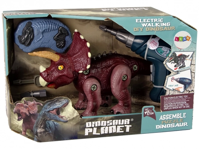 Vijačni dinozaver s svedrom Plastika
