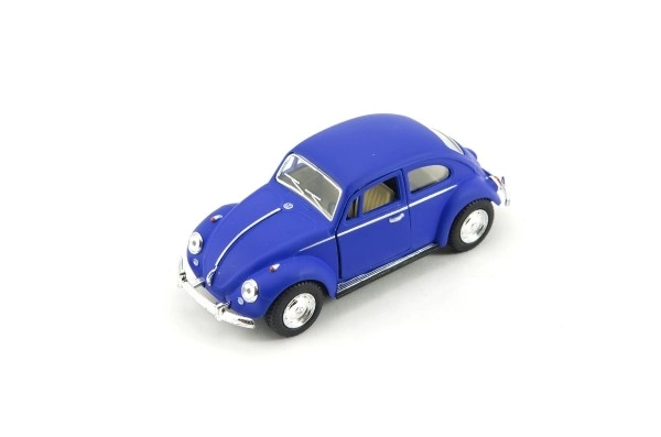 Avto Kinsmart VW Klasični Beetle kovina/plastika 13cm na vzmetni pogon 4 barve 12 kos v škatli