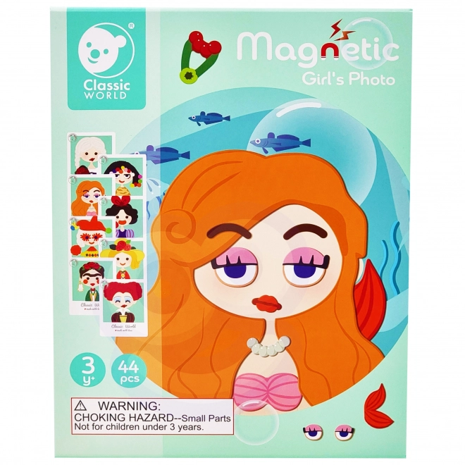 Magnetna sestavljanka Princesa