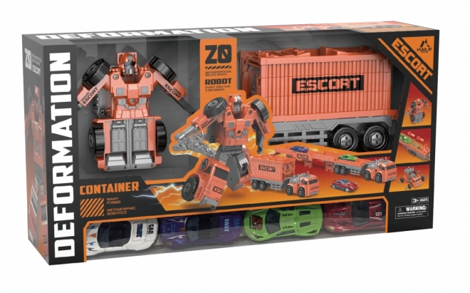 Transformatorji kontejnerski vagon - robot