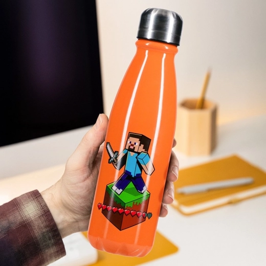 Nerjaveča steklenica Minecraft 600 ml