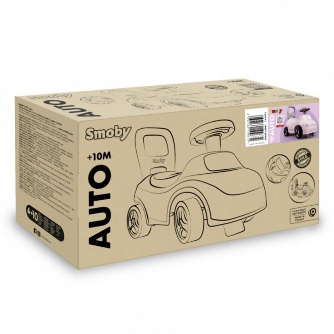 Smoby Poganjalec Avto Roza