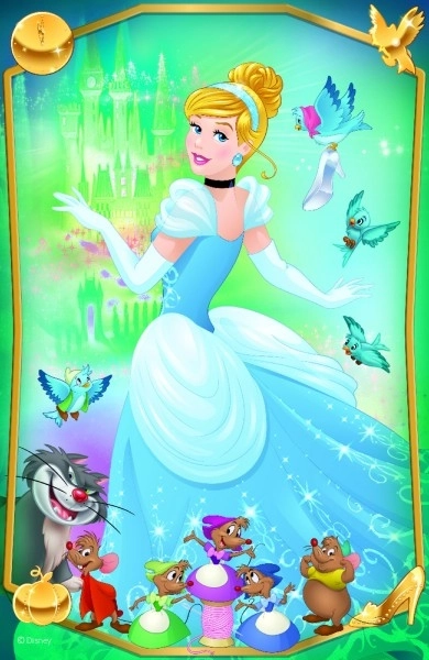 Minipuzzle Čudovite princese/Disney Princess 54 kosov