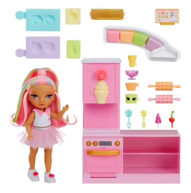 Rainbow High Set Mala Sestra Slaščičarna