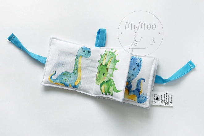 MyMoo Mini mehka knjiga - Potovanje v prazgodovino