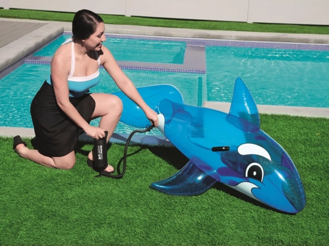 Bestway Otroški napihljiv delfin za vodo – Modra