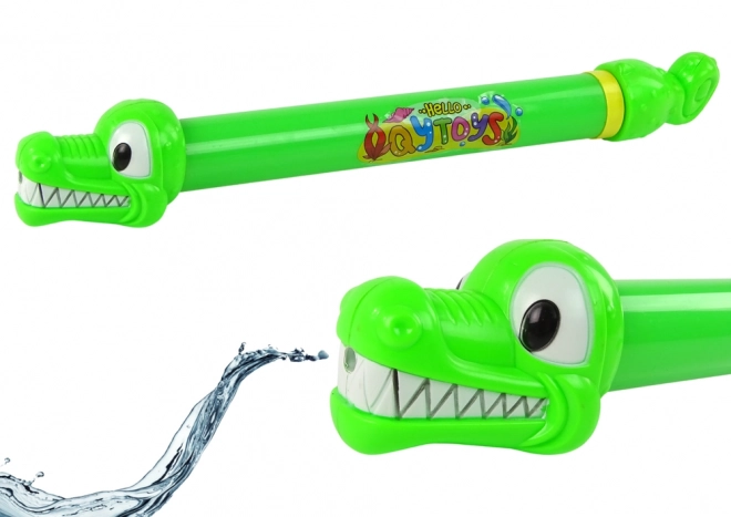 Vodna pištola Krokodil 45 cm Zelena vrt
