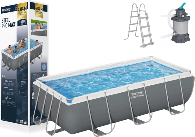 Bazen s stojalom 404 x 201 x 100 cm Bestway