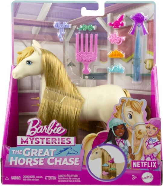 Barbie konj Tornado z dolgo grivo za oblikovanje
