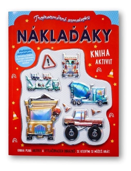 Tridimenzionalne nalepke Tovornjaki od Svojtka & Co.