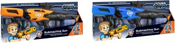 Pistol za penaste žogice Power Popper 52 cm z zalogo žogic