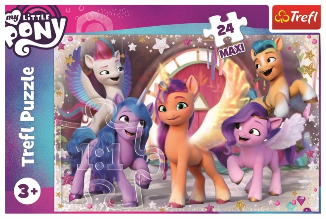 Puzzle Maxi 24 Veselje iz filmov Pony