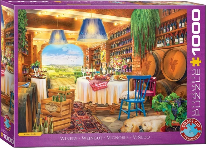 Puzzle Vinařstvo 1000 kosov Eurographics