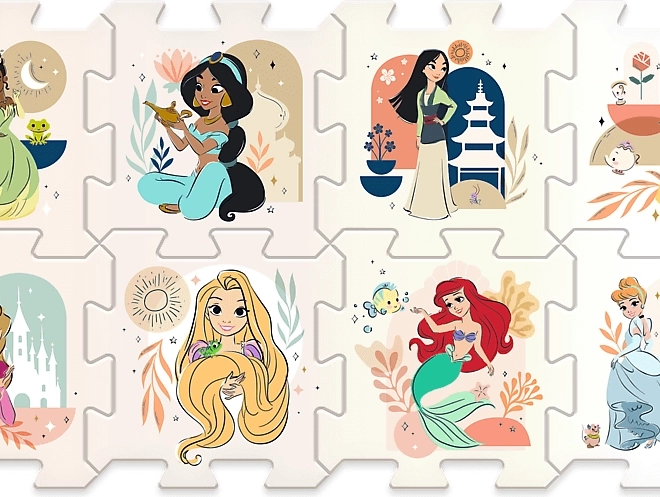 Pene puzzle Disney princeske