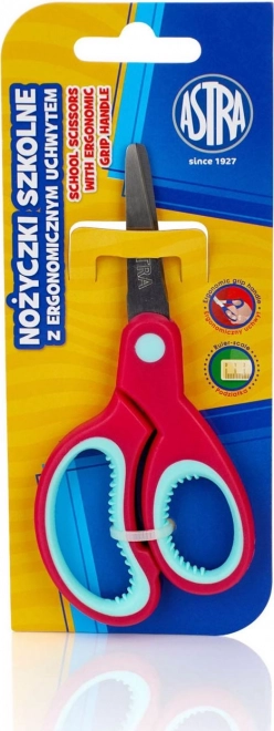 ASTRA ergonomske škarje z merilom (mešanica)