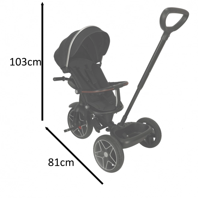Trike Fix Elite trikolesni voziček črn