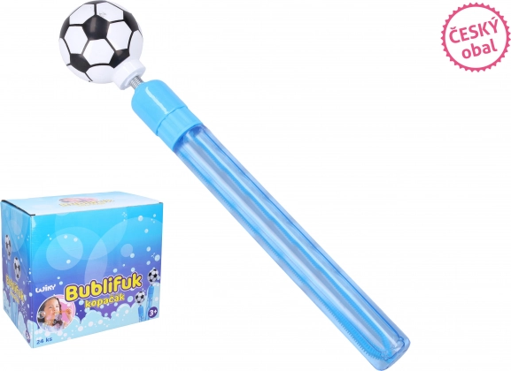 Bublifuk nogometna žoga 60 ml, 28 cm – češka embalaža