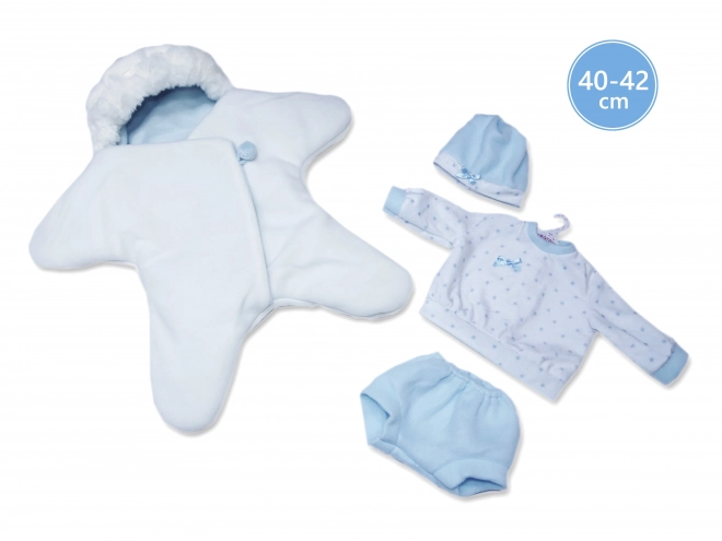 Llorens M740-37 oblačilo za lutko dojenčka NEW BORN velikosti 40-42 cm