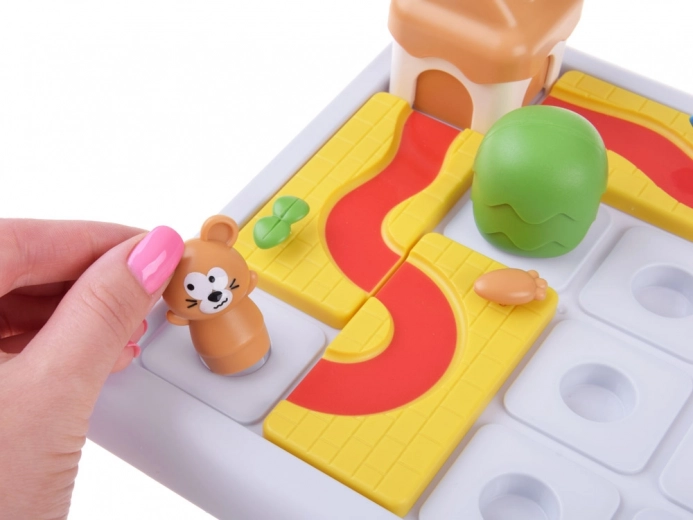 Dve ločeni trasi za miško in mačko