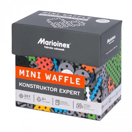 Konstrukcijski set MARIOINEX mini waffle konstruktor expert – 301 kosov