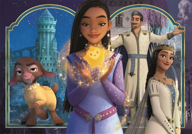 Sestavljanka 104 kosov DISNEY Wish – CLEMENTONI