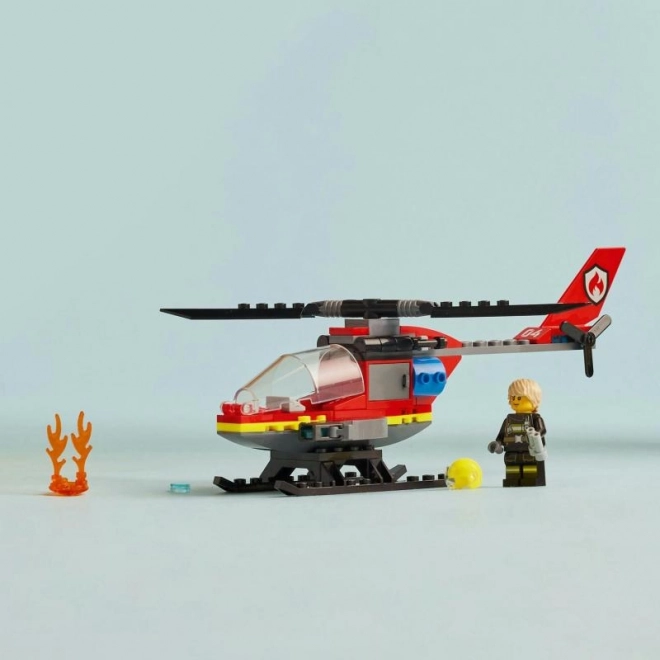 LEGO® City 60411 Gasilski reševalni helikopter