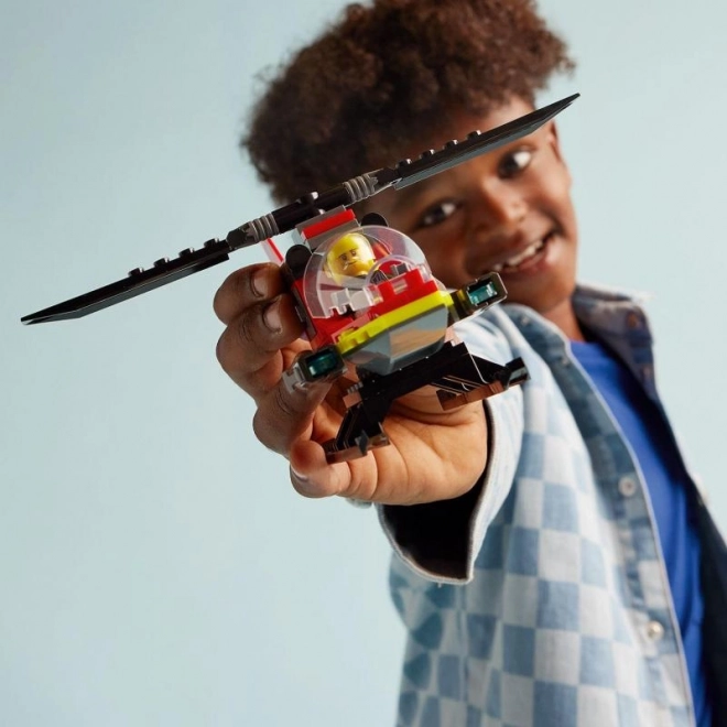 LEGO® City 60411 Gasilski reševalni helikopter