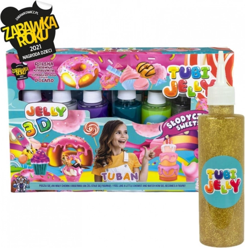 Tuban Tubi Jelly komplet Sladkarije – 6 barv