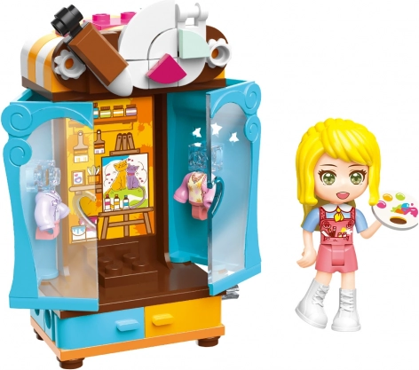 Minifigurica slikarke s paleto