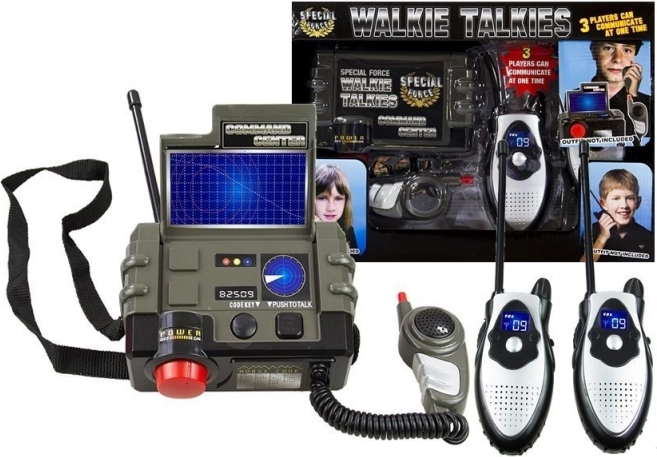 Otroški komplet walkie-talkie