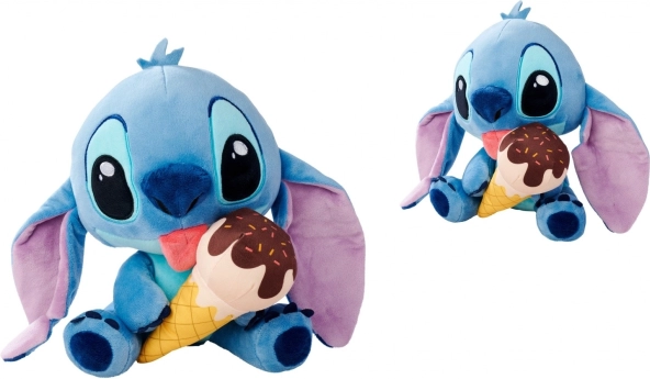 Plišasti STITCH s kornetom sladoleda 25 cm