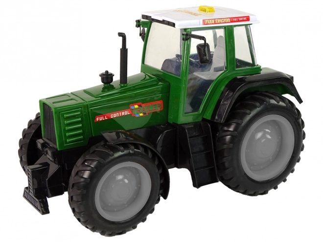 Zeleno-črni R/C traktor na daljinsko upravljanje 38 cm
