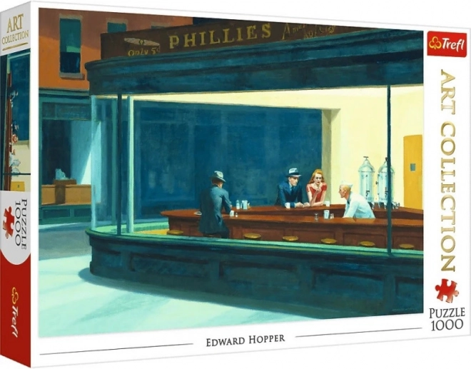 Sestavljanka 1000 kosov Art Collection Nighthawks Edward Hopper