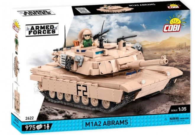 COBI 2622 Oborožene sile Abrams M1A2, 1:35, 982 k, 1 f
