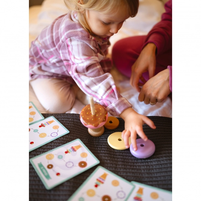 Montessori sladoledi Woopie Green leseni