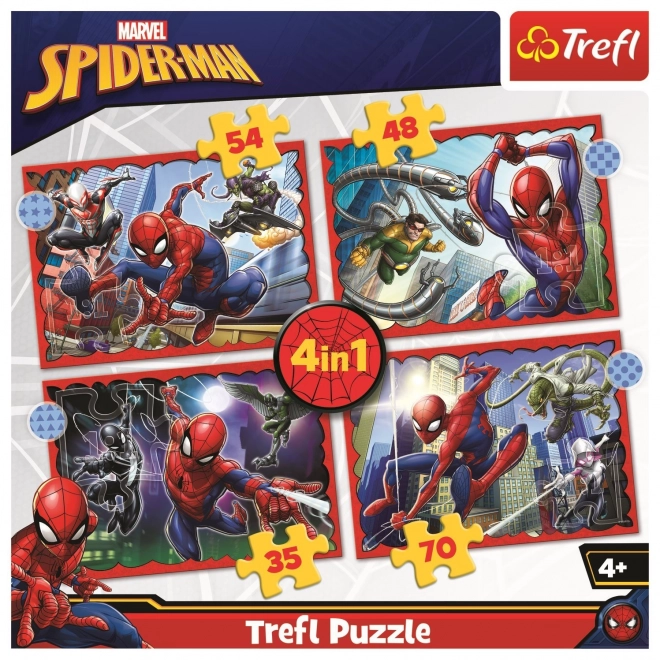 Sestavljanka 4v1 Junak Spider-Man