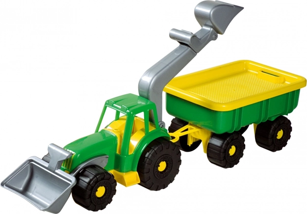 Androni nakladalnik traktorja z vozikom Power Worker 58 cm – Zelena