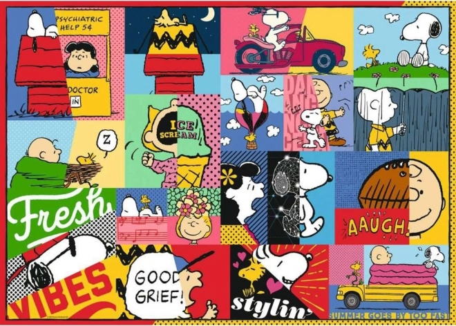 Puzzle RAVENSBURGER Peanuts trenutek 1000 kosov