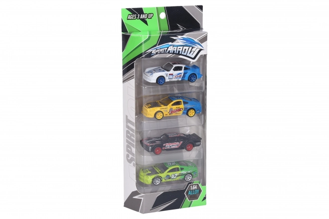 Set 4 kovinskih avtomobilčkov 7 cm