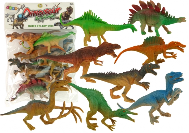 Komplet figuric Dinosaur Park 8 kos