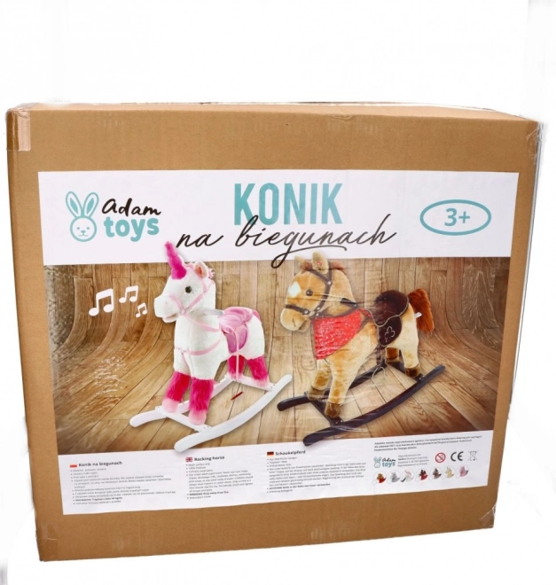 Gugalni konj Mustang s kolesi