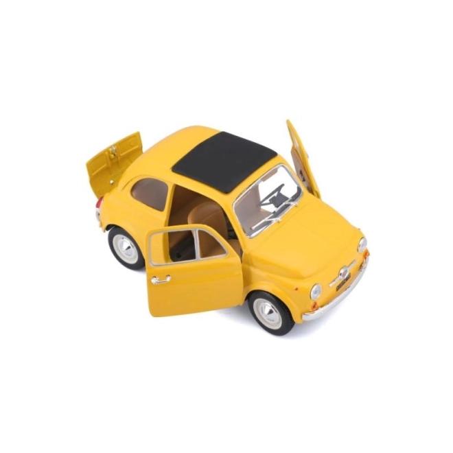 Model avtomobila Bburago Fiat 500 F 1965 rumen 1:24
