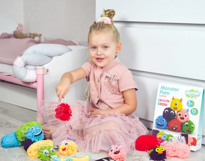 Kreativni komplet za izdelavo pošastnih cofkov - Woopie Art&Fun