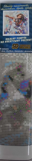 Norimpex diamantno slikanje violinistka 30x40 cm