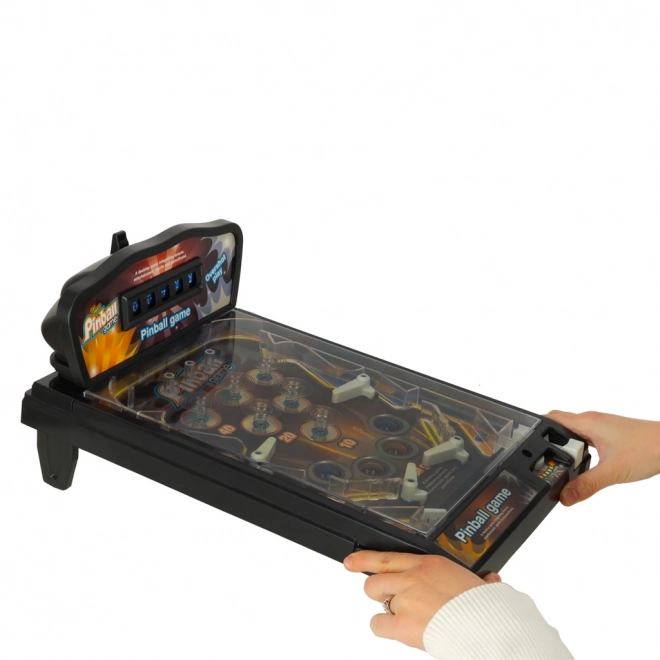 Pinballni Flipper Črna Igra z Neverjetnimi Lučmi in Zvoki