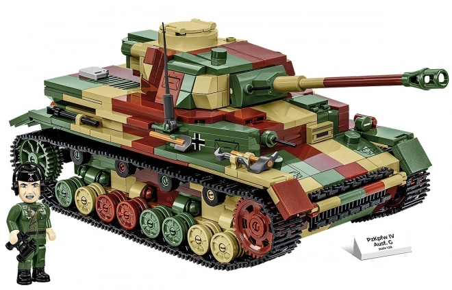Stavebnica WWII Panzerkampfwagen IV Ausf. G s 1107 deli