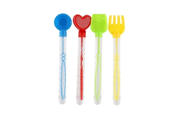 Mehurčki 70ml cevka 28cm z orodji za pesek plastika 4 vrste