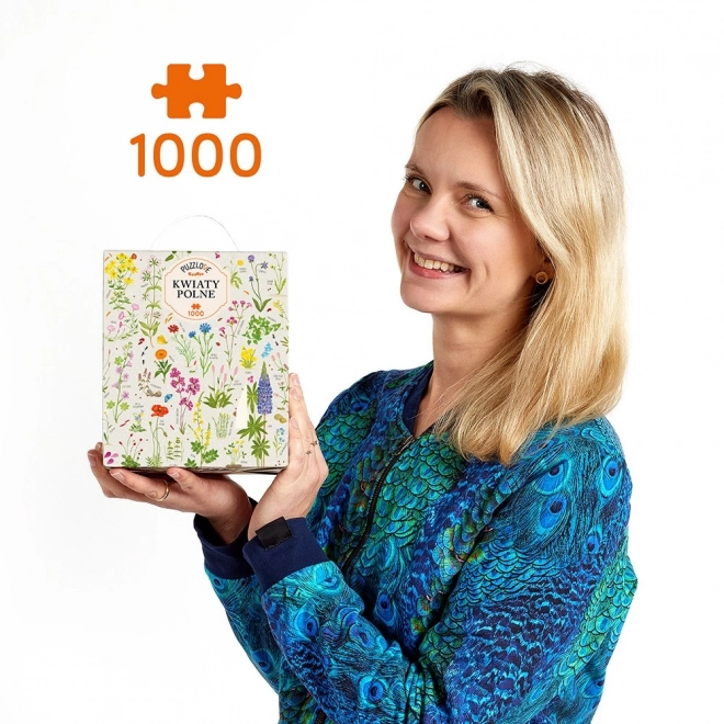 Sestavljanka 1000 kosov Puzzlove Poljske cvetlice